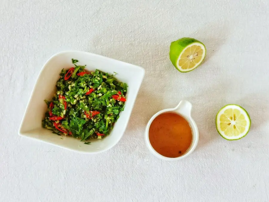 High-protein light food|Thai beef fillet salad step 0