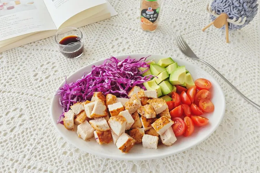 Garlic chicken salad 