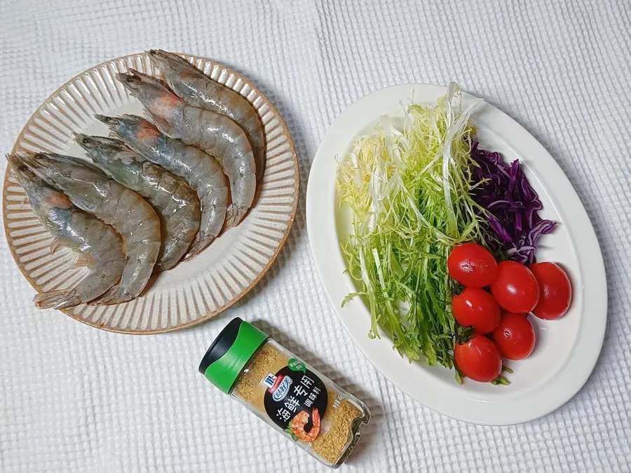 Christmas shrimp garland salad âœ¨ step 0