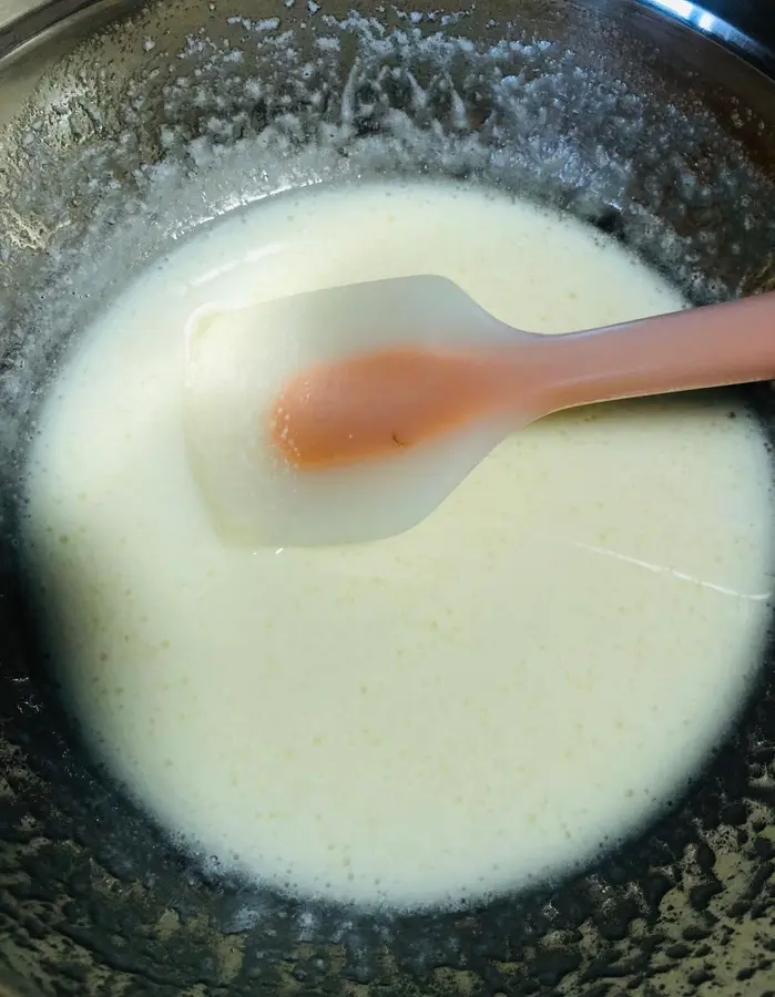 White sesame salad dressing chive cake step 0