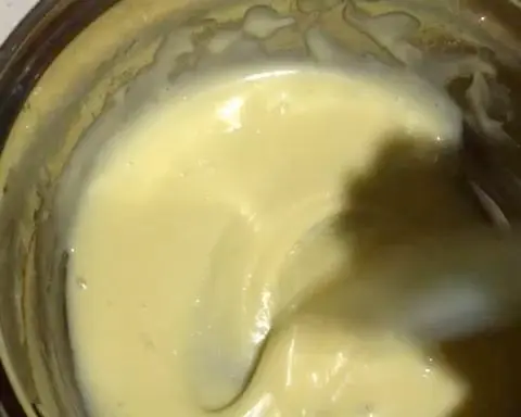 Hard-boiled egg version of super simple salad dressing # mayonnaise (small amount version) step 0