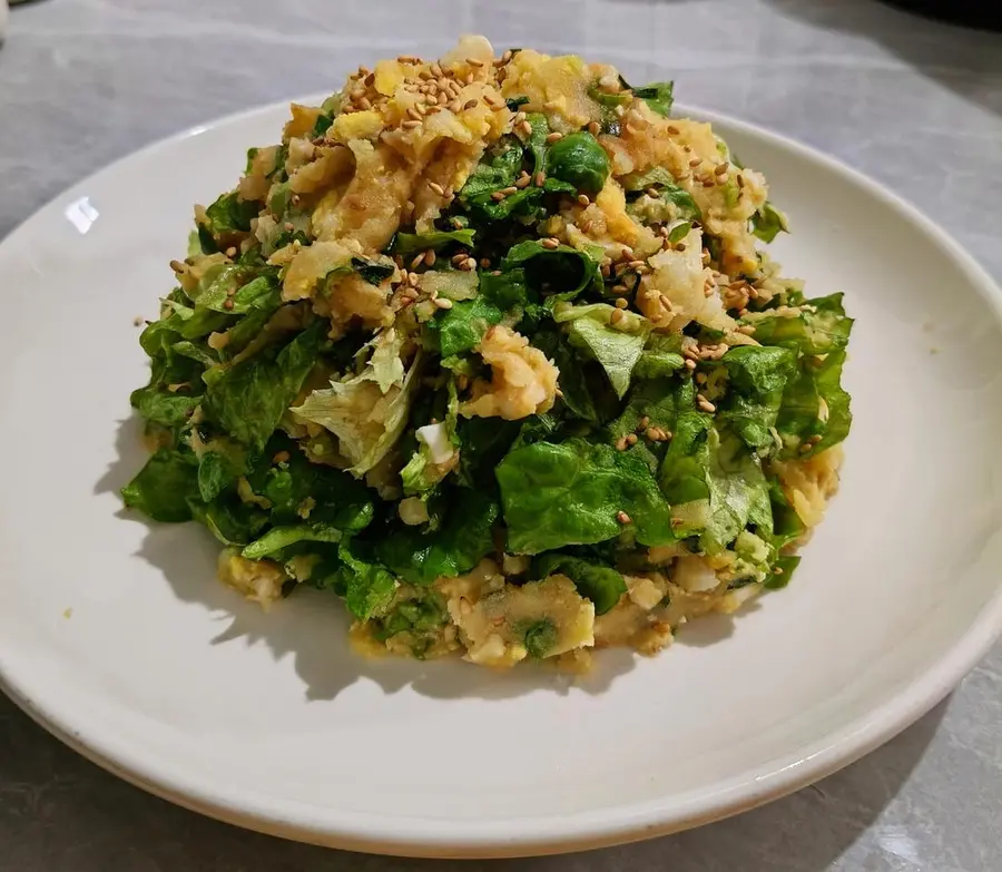 Chinese mashed potato salad step 0