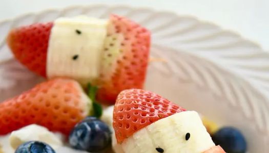 Christmas  Gift you a sweet - Christmas West Toast Fruit Salad