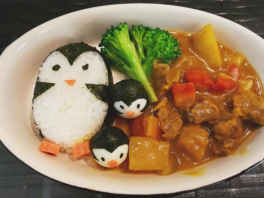 Creative cartoon bento 