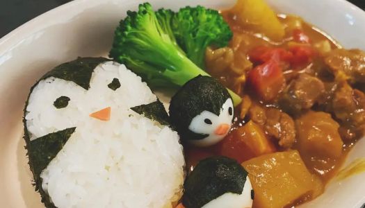 Creative cartoon bento 