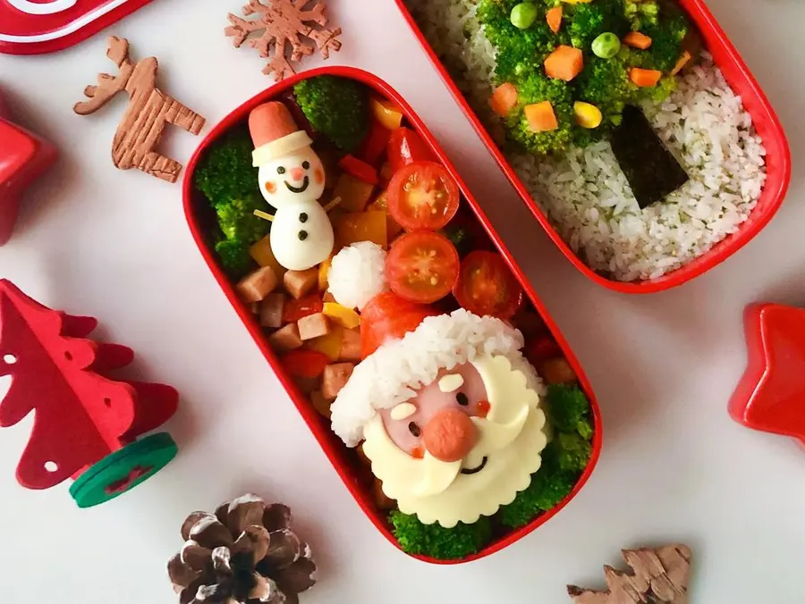 Exclusive Christmas love bento for your loved ones step 0