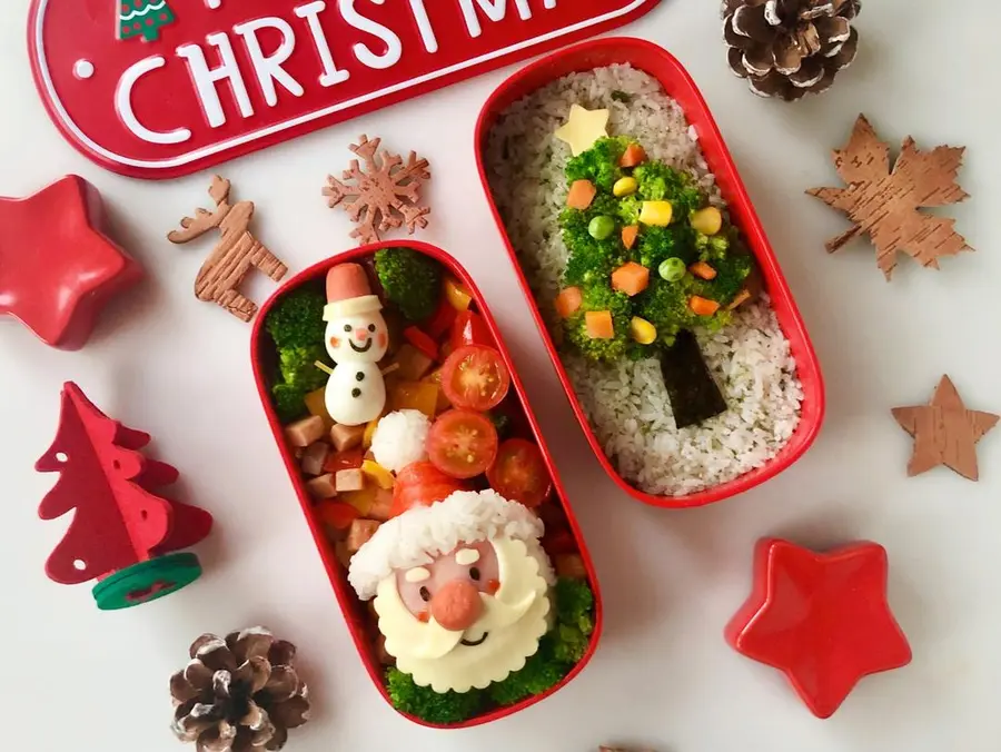 Exclusive Christmas love bento for your loved ones step 0