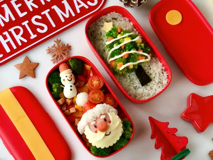 Exclusive Christmas love bento for your loved ones step 0