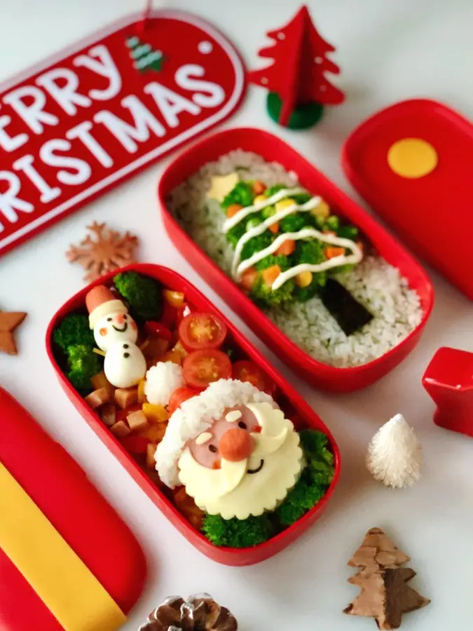 Exclusive Christmas love bento for your loved ones step 0