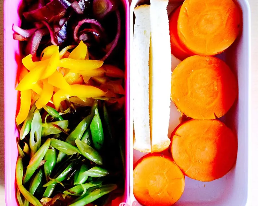 Fitness fat loss meal/lunch box is simple and beautiful step 0