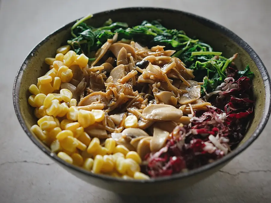 Japanese-style mushroom rice (great for bento)