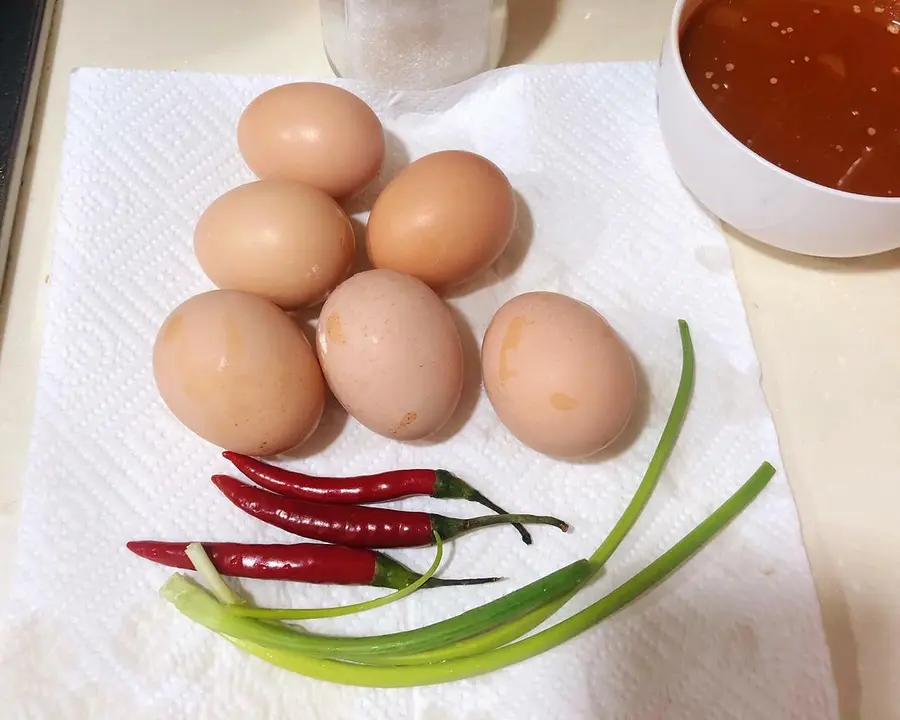 Bring my husband a sweet and sour sweet and sour poached egg step 0