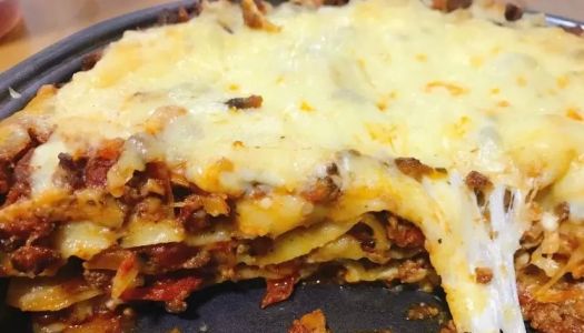 Lasagna lazy bento Italian friend tips (including white sauce and beef sauce)