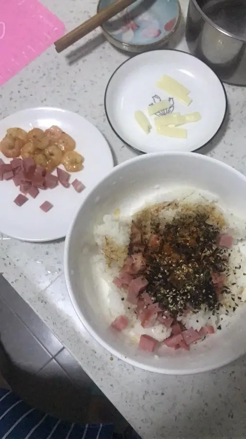 10-minute super fragrant seaweed rice ball picnic lunch bento is the first choice! step 0