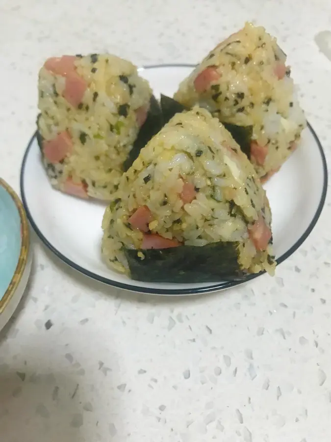 10-minute super fragrant seaweed rice ball picnic lunch bento is the first choice! step 0