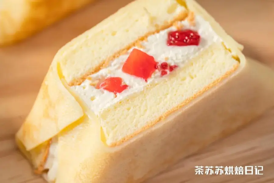 ã€Triangle Rice Ball Cakeã€‘A popular Japanese dessert, the same style for the whole family, a must-have for lunch picnics, soft and cute step 0