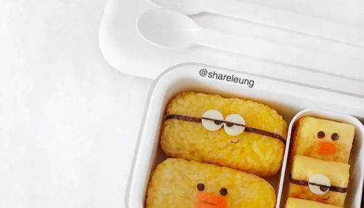 Minion Sally Chicken Cartoon Rice Ball