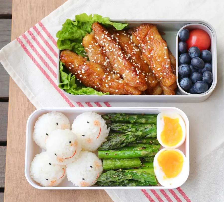 Chen Xiang teriyaki dragon fish bento step 0