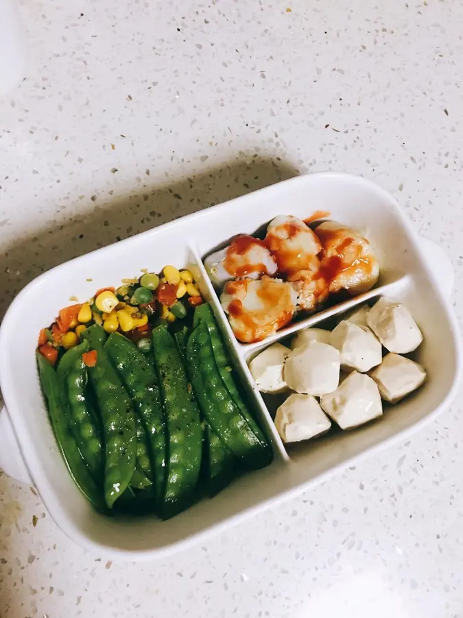 Fat-loss, healthy bento lunch