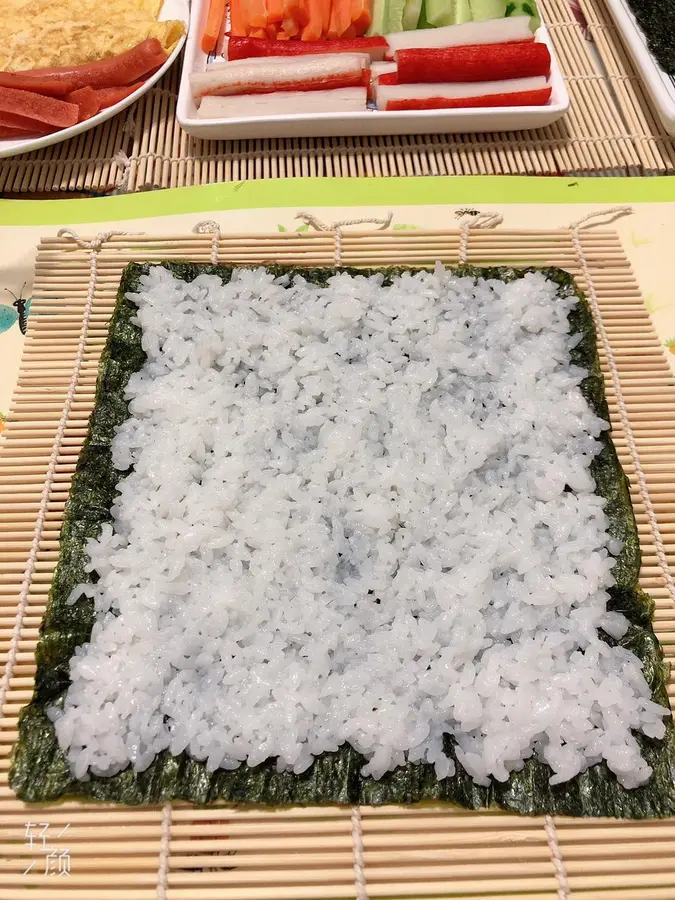 I will always want to make this one sushi step 0