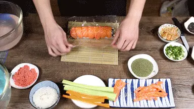 Salmon Reverse Sushi, Shangri-La chef is here to teach you step 0