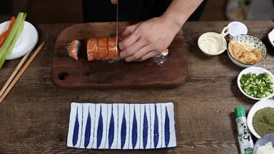 Salmon Reverse Sushi, Shangri-La chef is here to teach you step 0