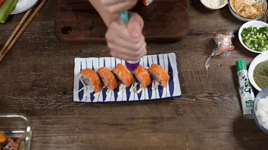 Salmon Reverse Sushi, Shangri-La chef is here to teach you step 0