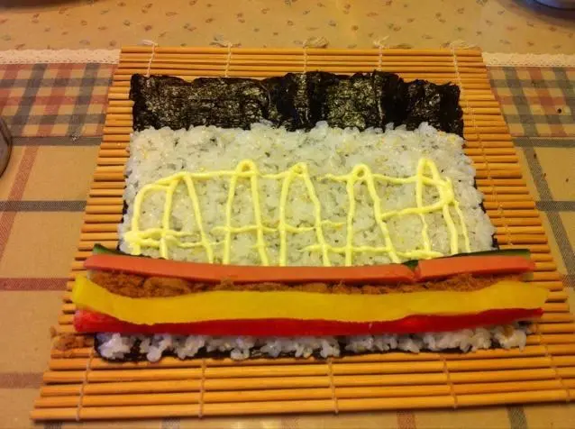 Fancy sushi step 0