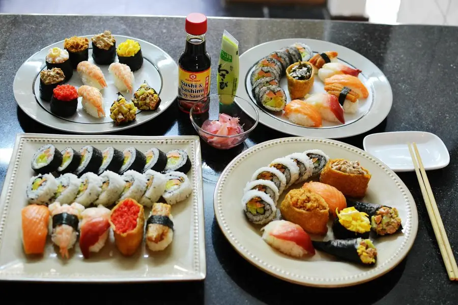 The most complete fancy sushi ever!