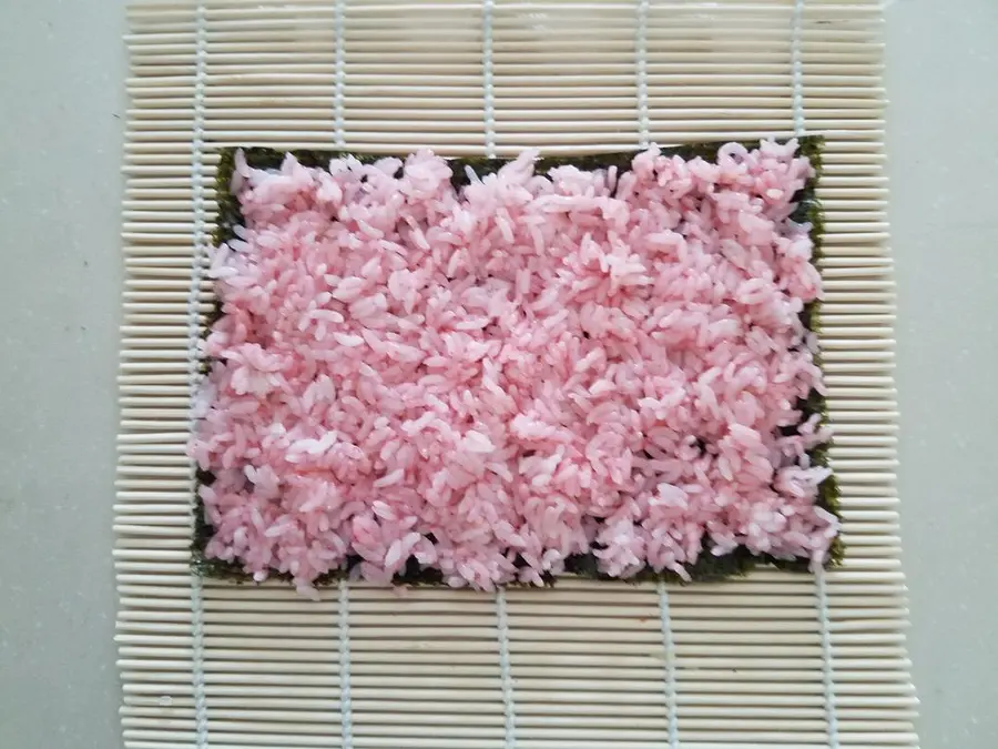 Sakura sushi step 0