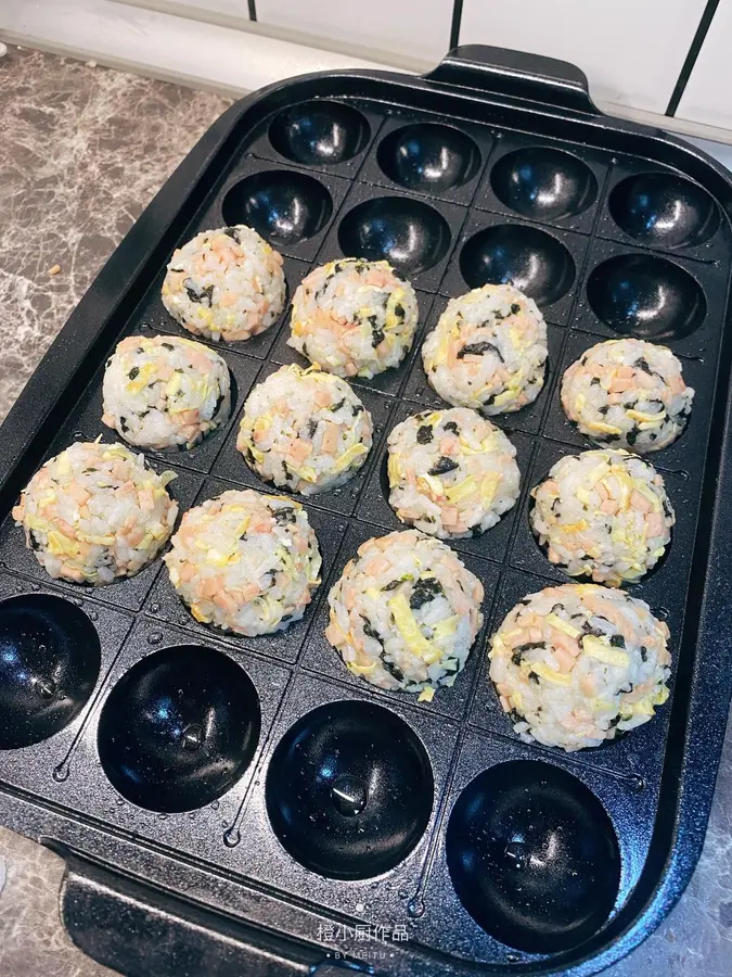 Simple and casual seaweed rice balls step 0