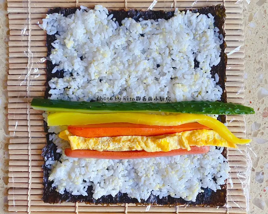 10-minute fast brunch - gimbap & sushi rolls, easy to learn! step 0