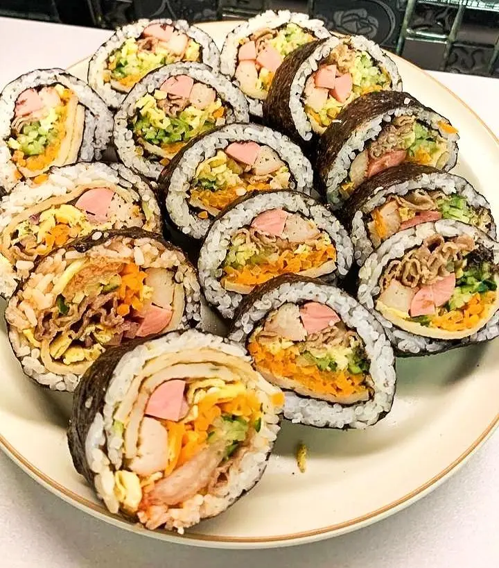 Gimbap  sushi