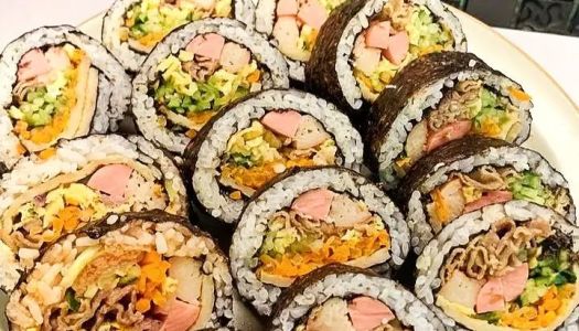 Gimbap  sushi