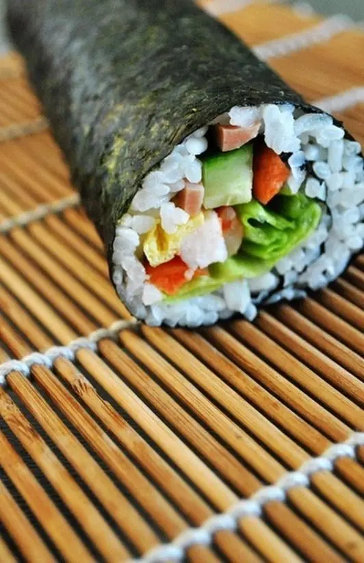 Homemade sushi step 0