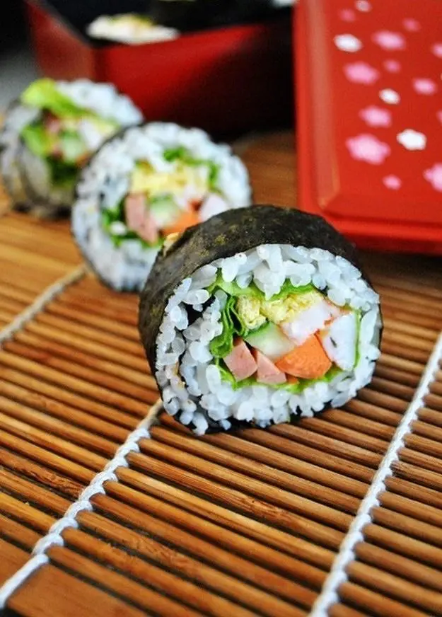 Homemade sushi step 0