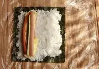 Simple sushi / egg sushi / reverse sushi / fancy sushi / gimbap step 0