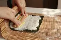 Simple sushi / egg sushi / reverse sushi / fancy sushi / gimbap step 0