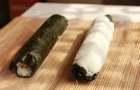 Simple sushi / egg sushi / reverse sushi / fancy sushi / gimbap step 0