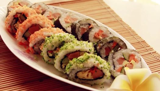 Simple sushi / egg sushi / reverse sushi / fancy sushi / gimbap