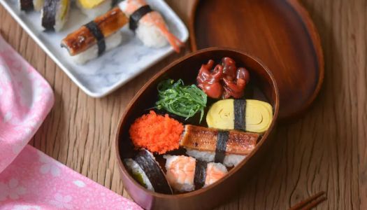 Mixed sushi bento