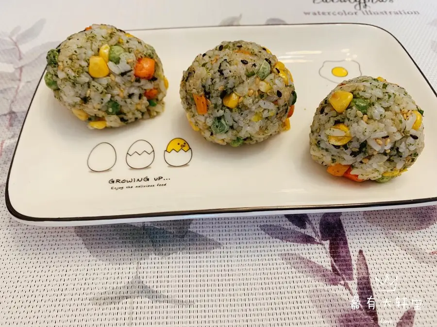 Ten minutes of fast food: sushi rice ball~~ The baby likes it, and the mother is worry-free step 0