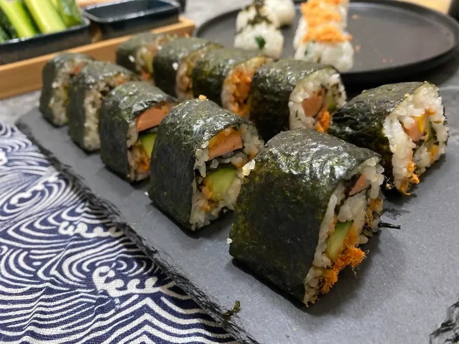 Three-minute simple sushi (regular rice version, no sushi vinegar required) step 0