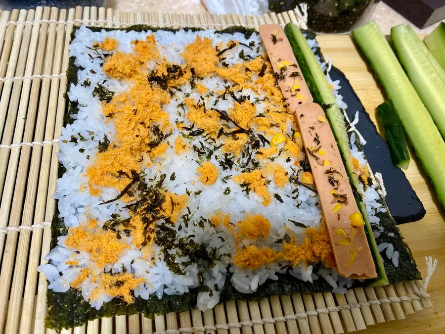 Three-minute simple sushi (regular rice version, no sushi vinegar required) step 0