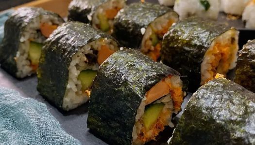 Three-minute simple sushi (regular rice version, no sushi vinegar required)