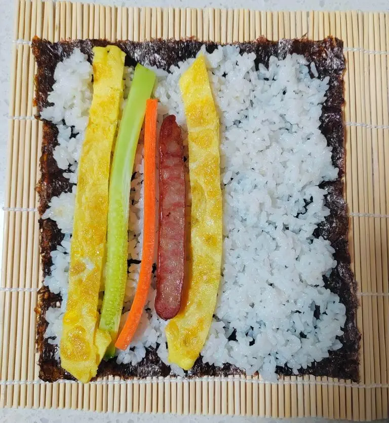 Homemade sushi step 0