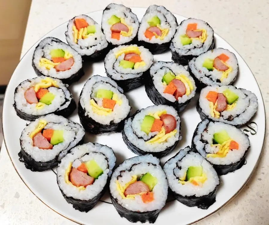 Homemade sushi step 0