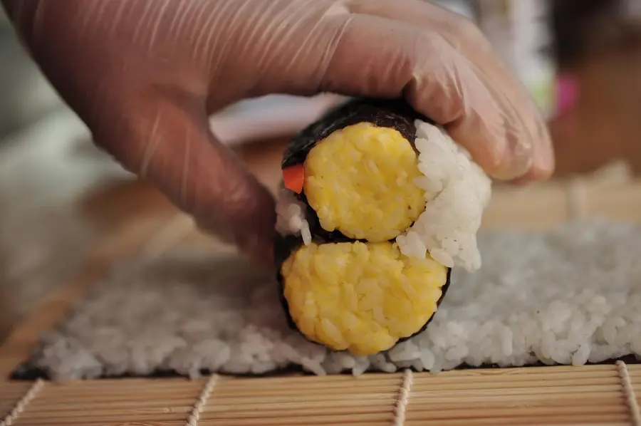 Duckling sushi step 0