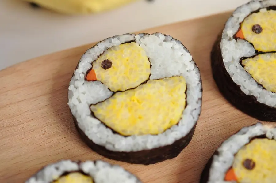 Duckling sushi step 0