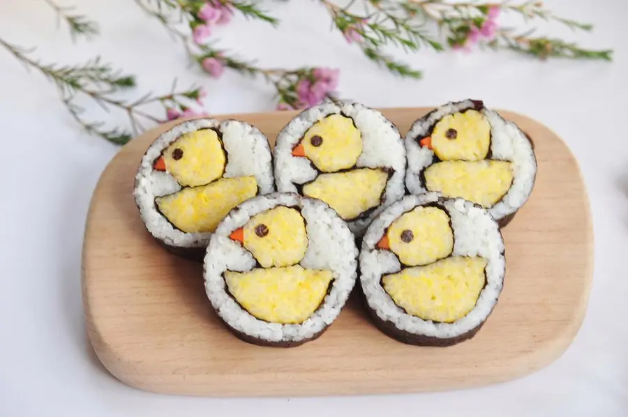 Duckling sushi step 0